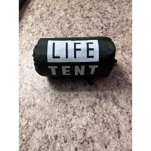 Go Time Gear Life Tent Emergency Survival Shelter 2 Person Mylar Tube Tent Green